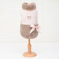 Autumn and winter plus velvet warm pet clothes