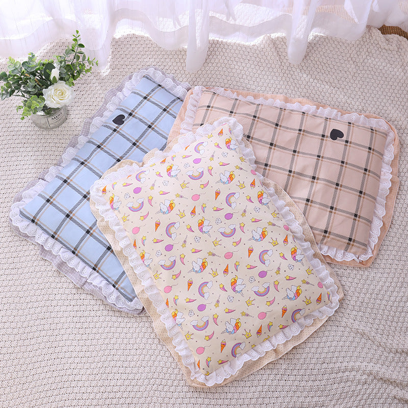 Cat Pet Three-piece Cotton Cat Mattress Quilt Dog Bed Cathouse Kennel