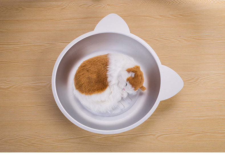 Cool cooling aluminum cat pan