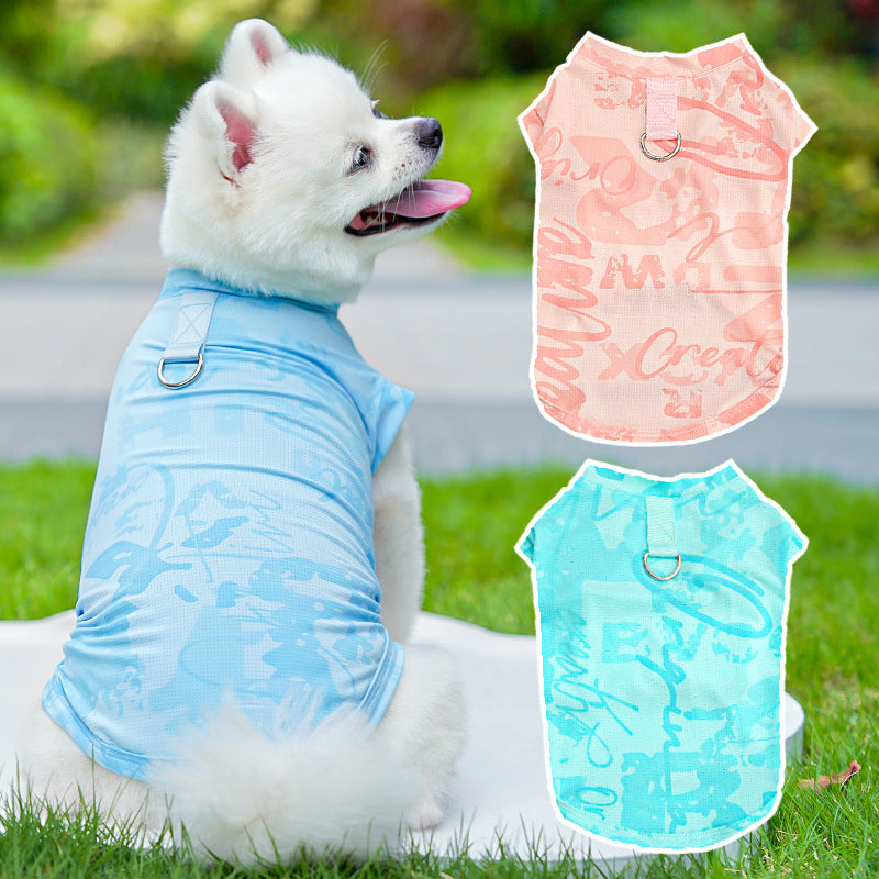 Ice-silk Cooling Vest For Pets