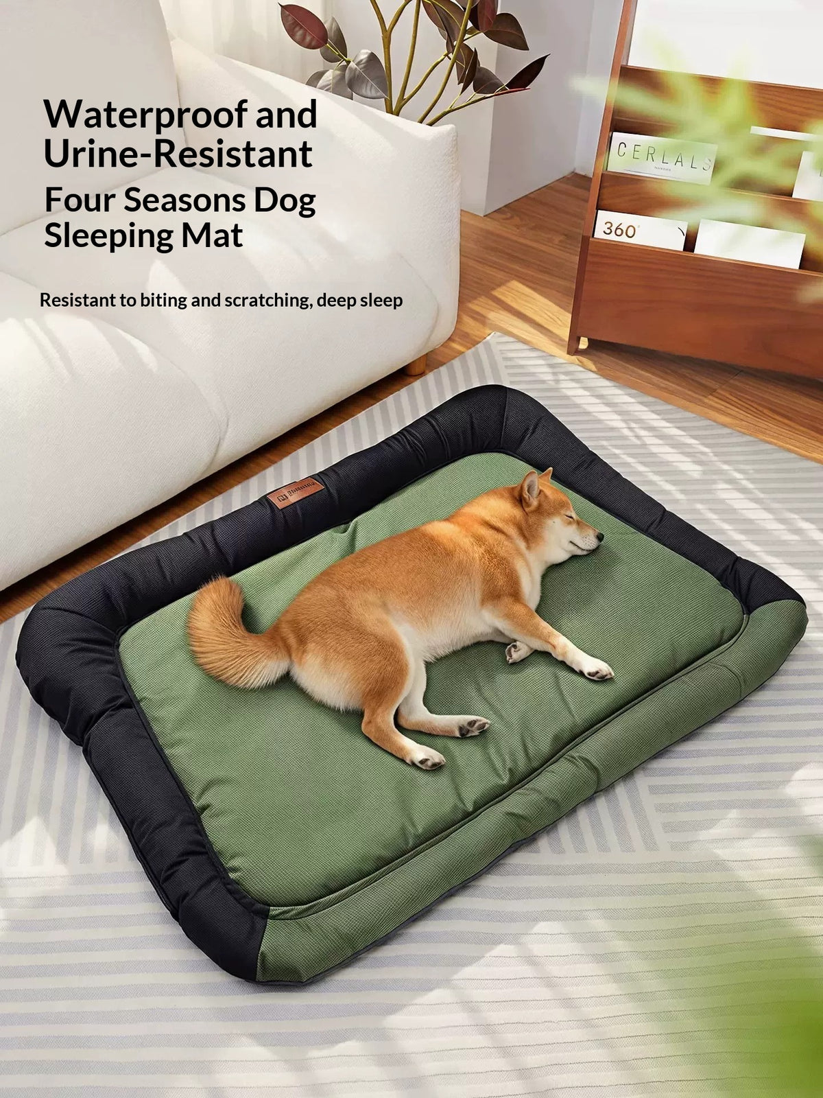 Army Green Pet Bed