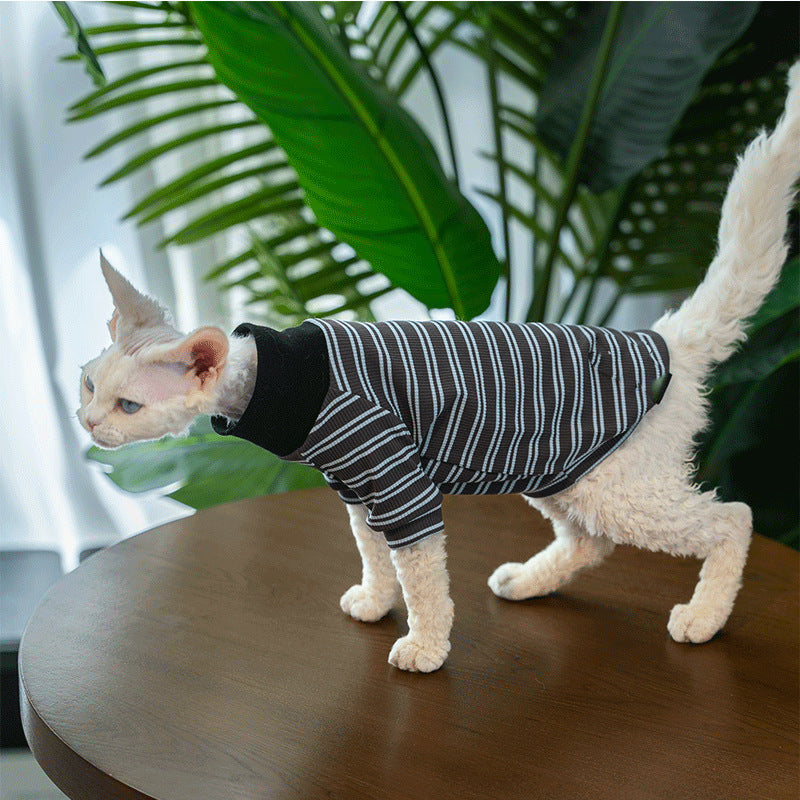 Summer New Striped T-Shirt Pet Clothes