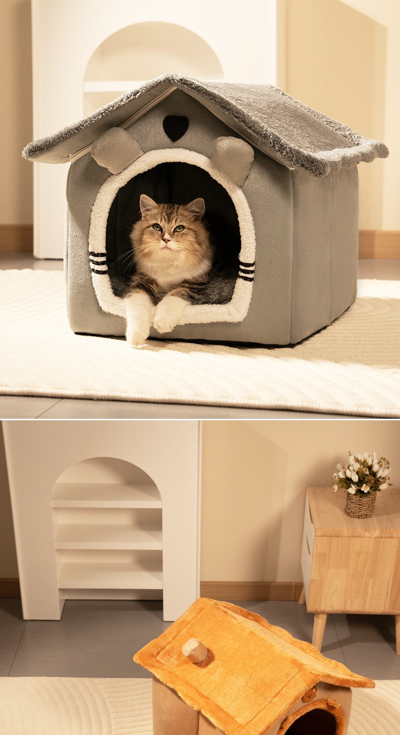 House-shaped Cat Bed