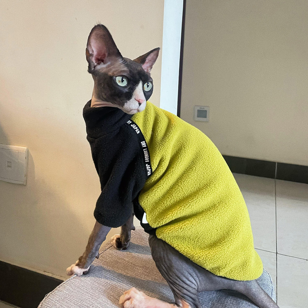 Thickened Polar Fleece Warm Long-sleeve Pet Clothing For Hairless Cats