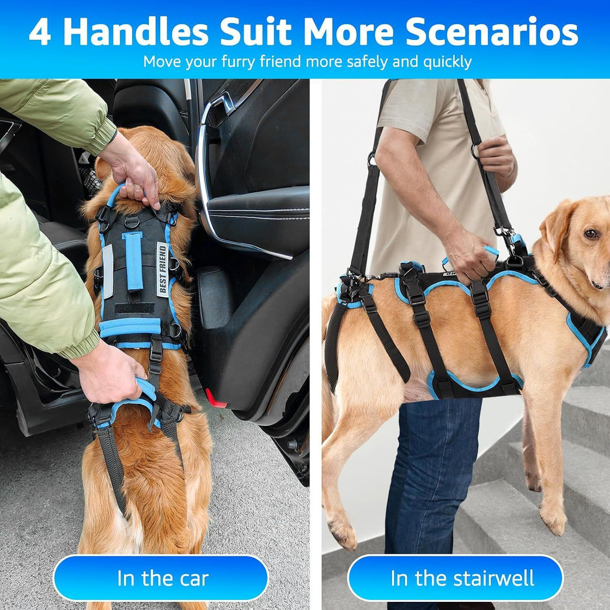 Walking Rehabilitation Training Aid For Senior Dogs Large-breed Dog Harness