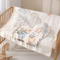One-piece Cartoon Cotton Baby Blanket