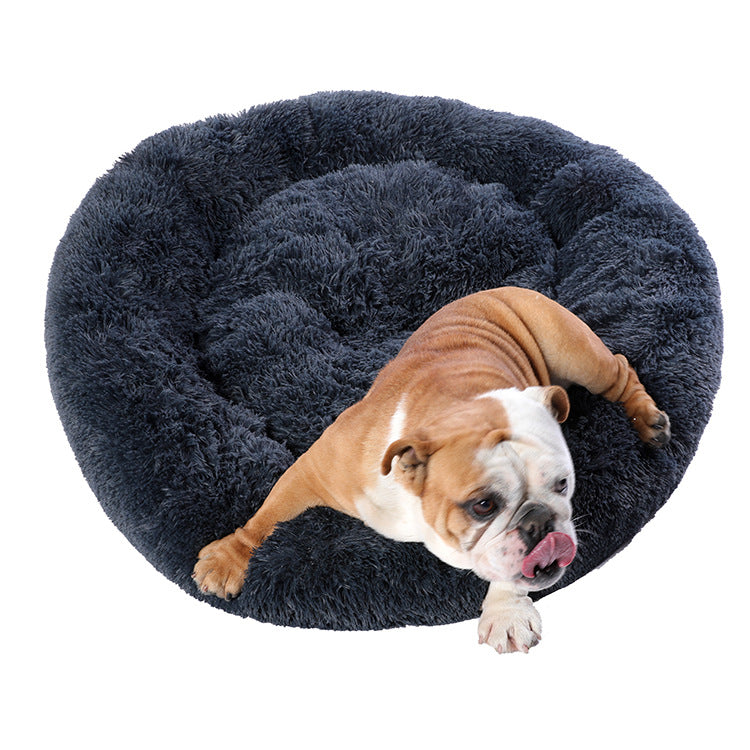 Household Simple Round Longhair Cat Litter