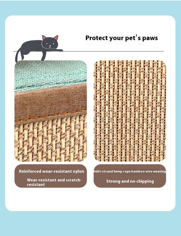 Cat Scratch Pad Wear-resistant And Disdain Door Wall Protective Sticker