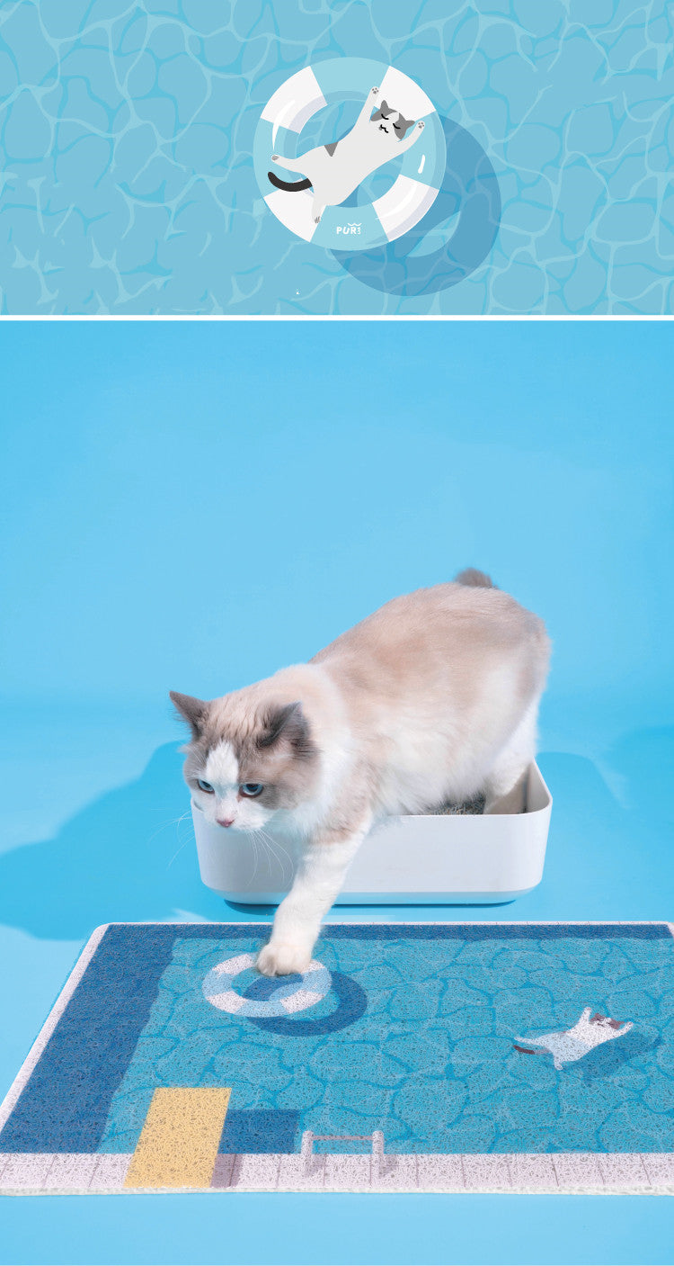Puff Laboratory Falling Sand Cat Litter Swimming Pool