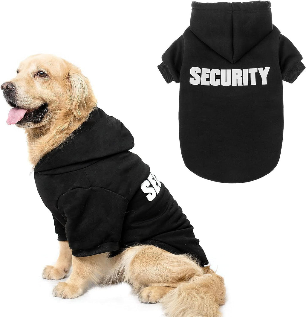 Pet Dog Fleece-lined Feet Hooded Casual Warm Hoodie