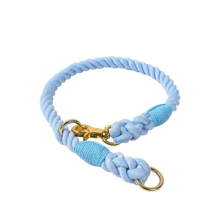 P-type Collar For Small And Medium Dogs With Adjustable Weave