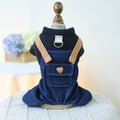 Small And Medium-sized Dogs With Traction Rope Buckle Four-leg Punk Suspender Pants