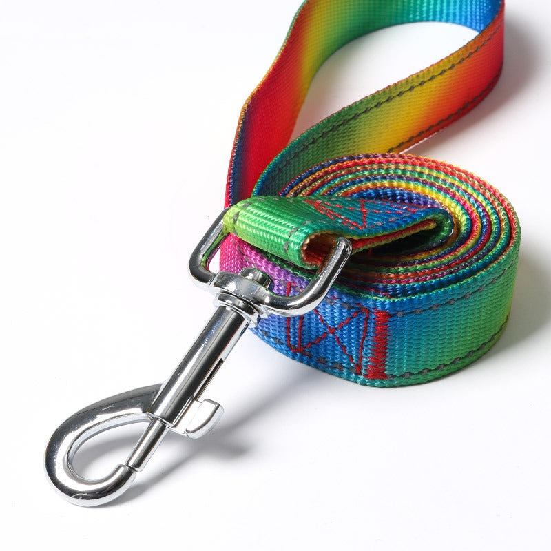Creative Color Dog Leash Pet Vest