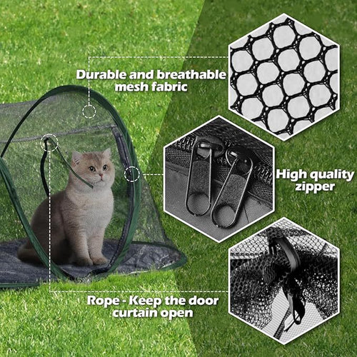 Boat-shaped Pet Tent Cat And Dog Tent Portable Foldable Spell More Than A Generation Of Tent