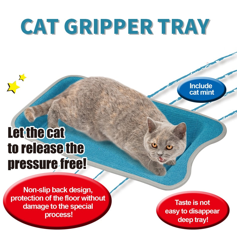 Cat scratching board