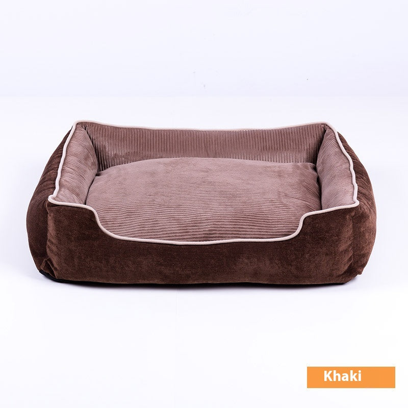 Velvet Pet Bed Cathouse Doghouse