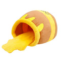 Honey Pot Cat Bed, Comfortable Memory Foam Cat Cave Bed, Honey Pot Pet Nest Pet Cave Bed, Kitten Cave Bed Sleeping House, Cute Cartoon Design Semi