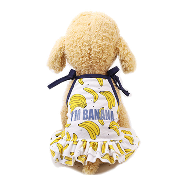 Pet summer skirt vest