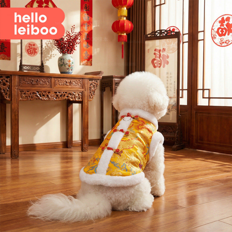 Custom Dog Clothes Thick And Warm Suit