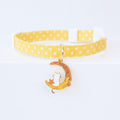 Dog Collar Cute Adjustable Silent Moon Accessory