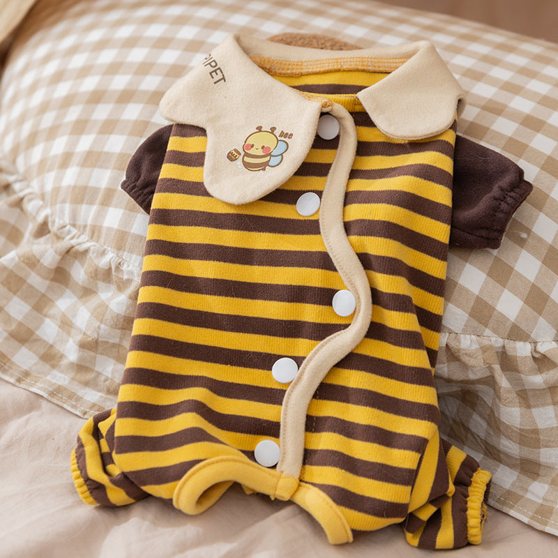 Dog Pajamas For Puppies, Warm Dog Clothes And Sweaters In Winter, Cute Dog Pajamas, Cat Pajamas, Pet One-piece Suits, Puppy One-piece Suits, Dog