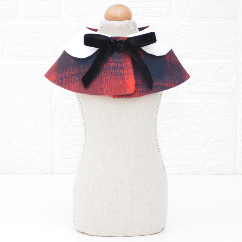 Fashion Simple Pet Shawl Bow Tie Bib
