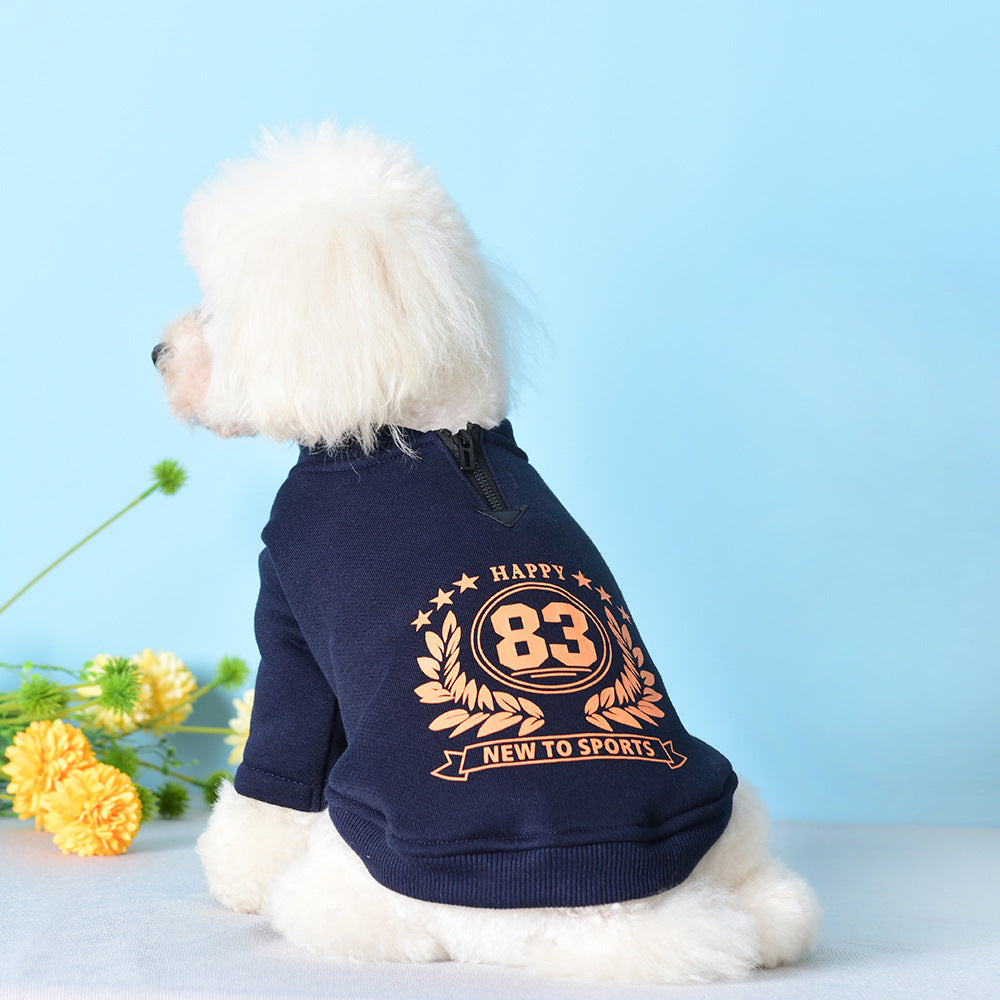 Sweatshirt Fashion Digital Printing Pet Two-legged Clothes