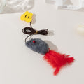 Hanging Cat Teaser With Butterfly Elastic String