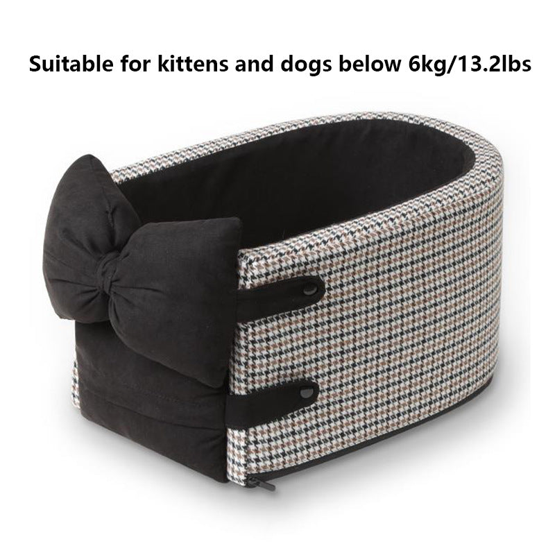 Car Central Control Front Seat Device Pet Bed