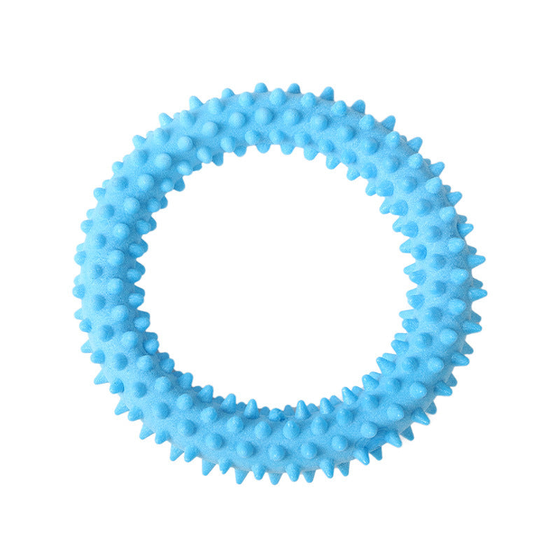 Rubber bite-resistant molar toys