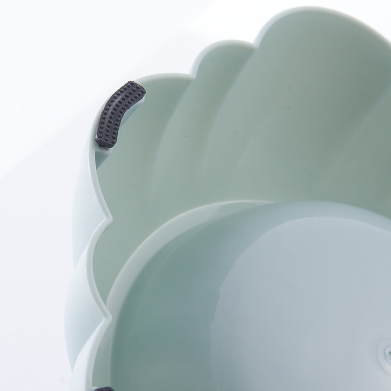 Pumpkin pet stainless steel plastic bowl