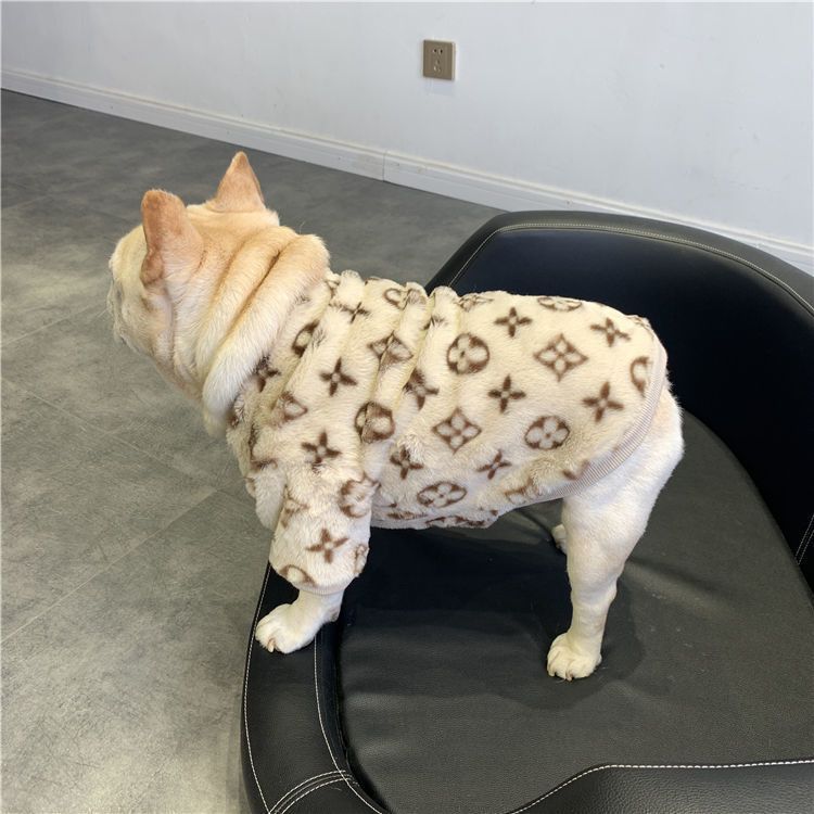 Dog Clothes Fleece Lined Padded Warm Keeping Corgi And Shiba Inu Jarre Aero Bull