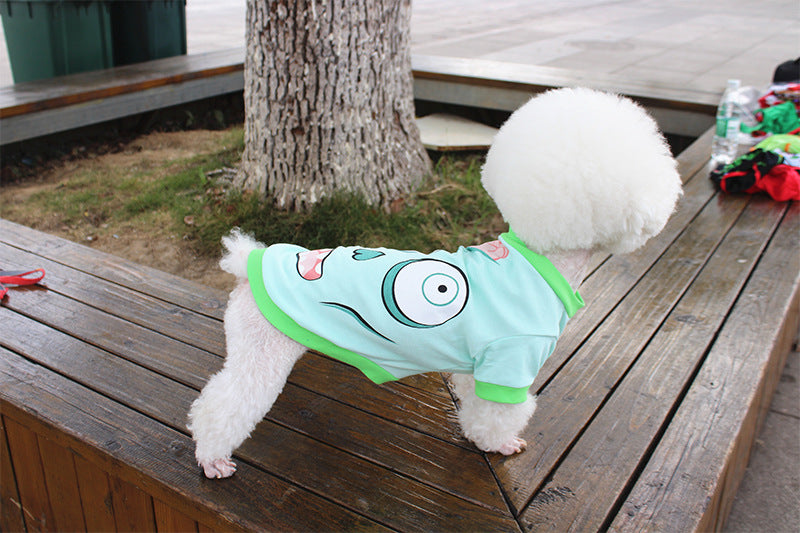 Cartoon Printed Dog T-shirt
