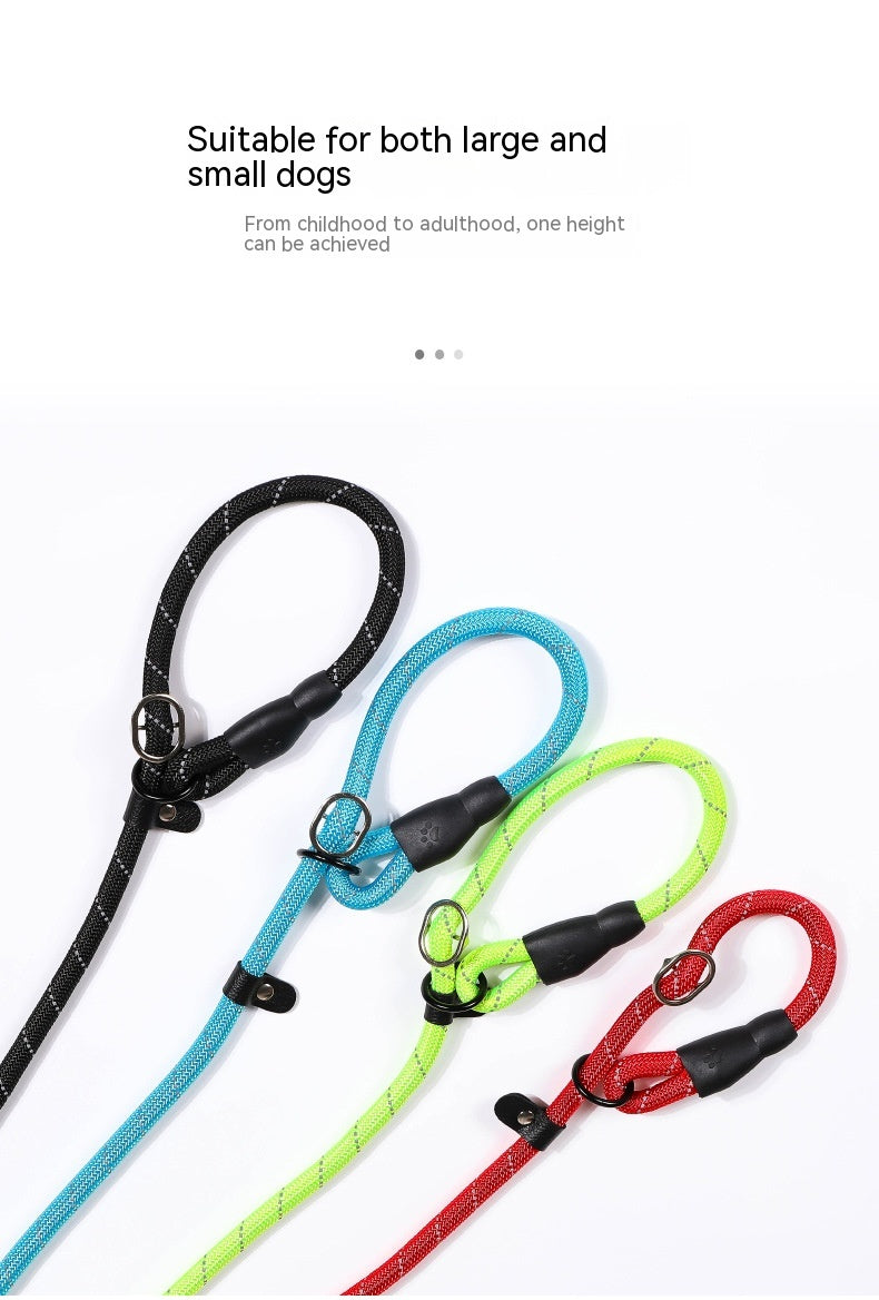 P Chain Pet Hand Holding Rope Reflective Silk Explosion-proof Pet Traction