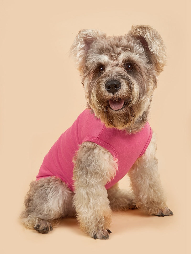 Thin Summer Dog Vest Necklace Dog Pet Clothes