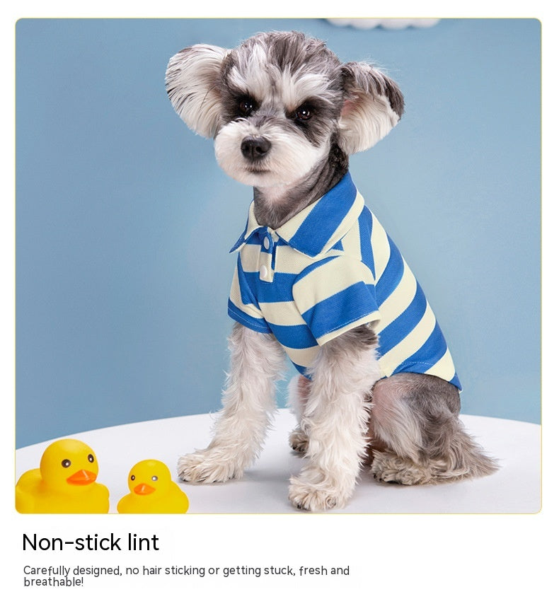 Dog Striped Two Legs Pet Clothes