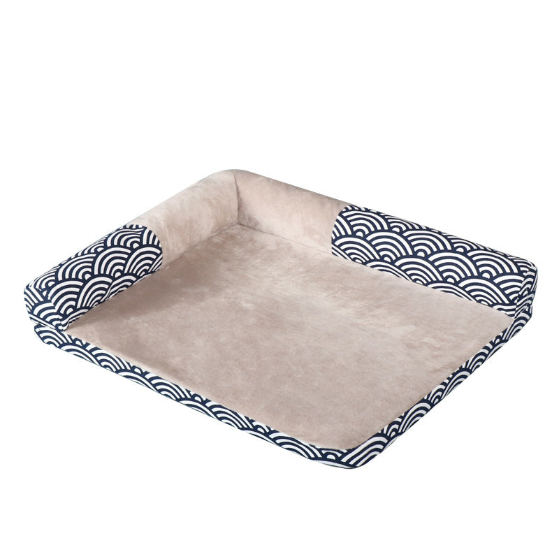 Pet Bed Four Seasons Cathouse Doghouse Sofa Mat