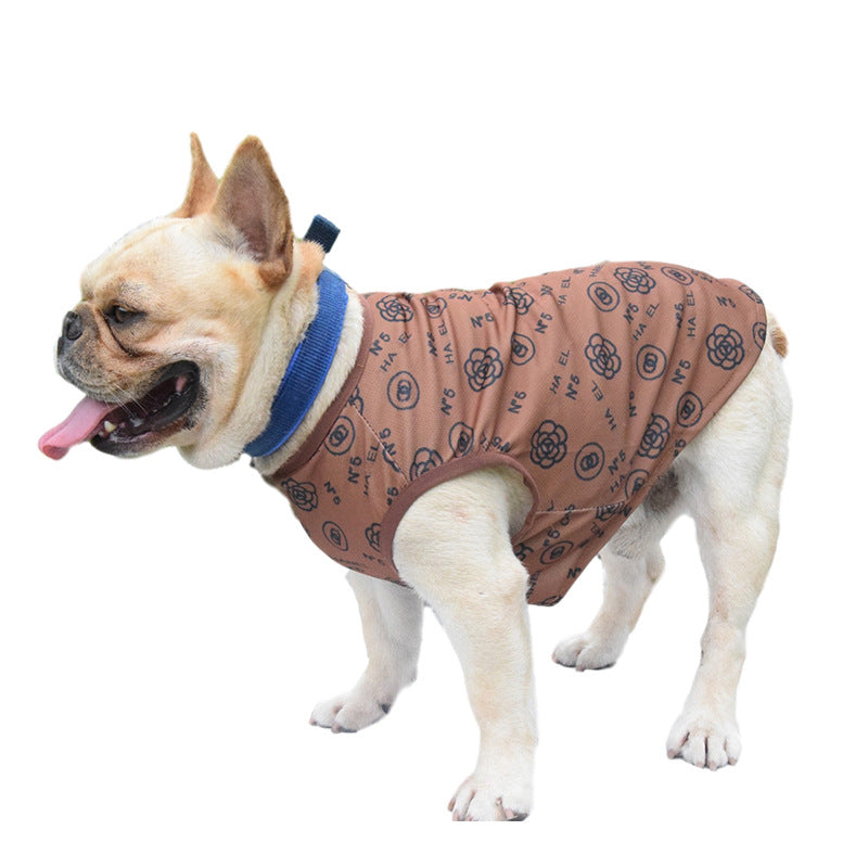 Printed Pet Vest Letters Printed Dog Clothes