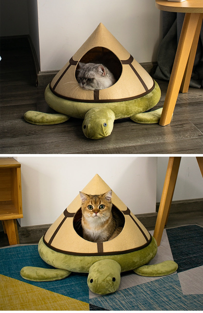Winter Cat Nest Semi-closed Removable And Washable Villa