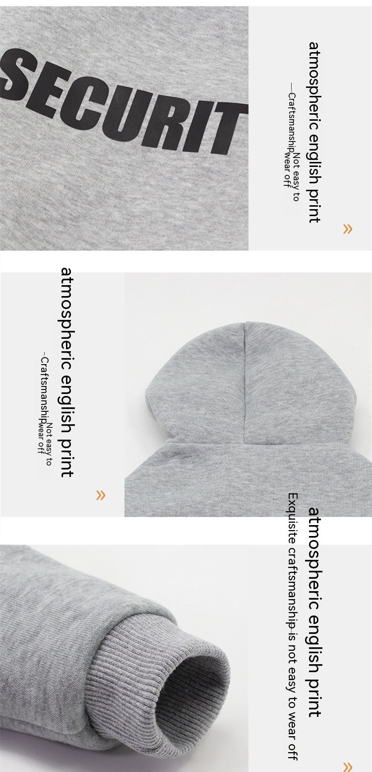Pet Dog Fleece-lined Feet Hooded Casual Warm Hoodie