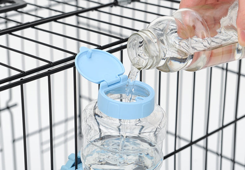 Dog Drinking Water Apparatus Hanging Pet Hanging Kettle Ball Cat