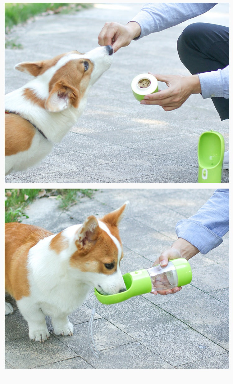 Pet Outdoor Drinking Glass Multifunctional Portable Cup Portable Water Food Cup Dog Drinking Cup