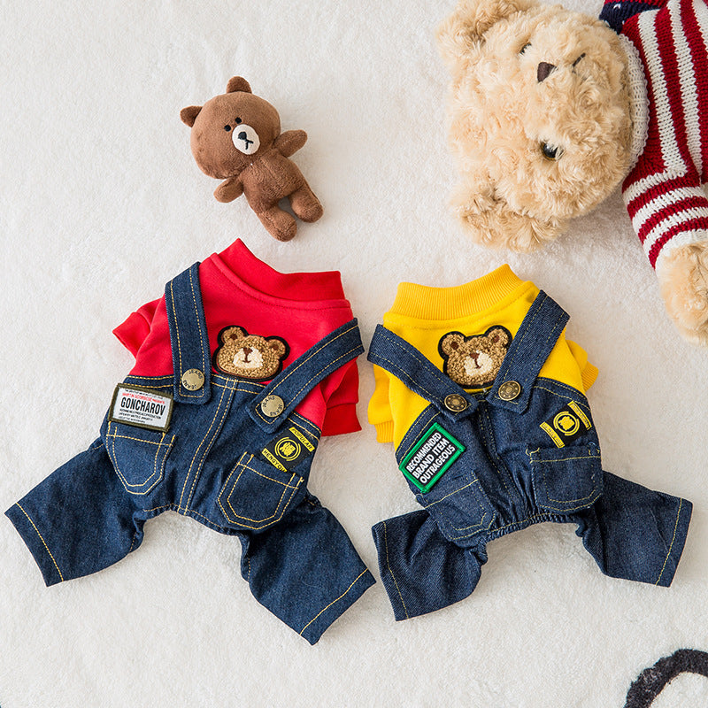 Dog Clothes Small Dog Pet Autumn And Winter Thin Clothing