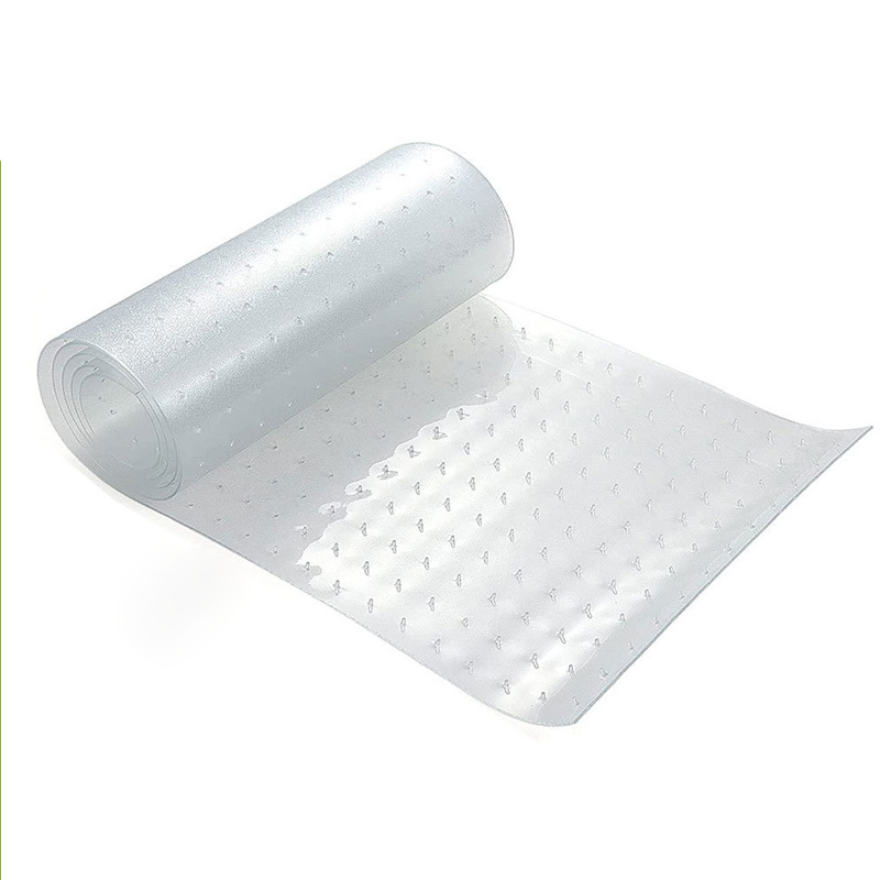 Carpet Protector, Clear PVC Doorway Mat For Cats & Dogs Heavy-duty Anti-scratch Threshold Guard, Non-slip, Easy-trim, Recyclable PVC, Fits