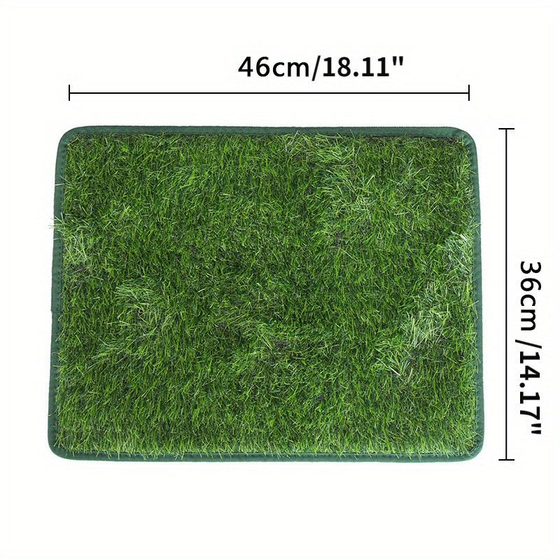 Artificial Grass Dog Toilet Mat Pet Training Lawn Mat Washable Reusable Cat And Dog Toilet Training Mat Dog Peeing Lawn