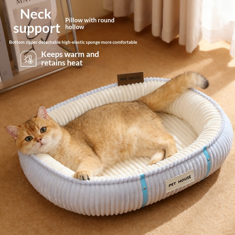Bestseller Winter Double-Layer Warm Cat Bed