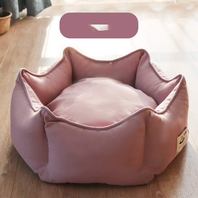Warm cat litter in winter