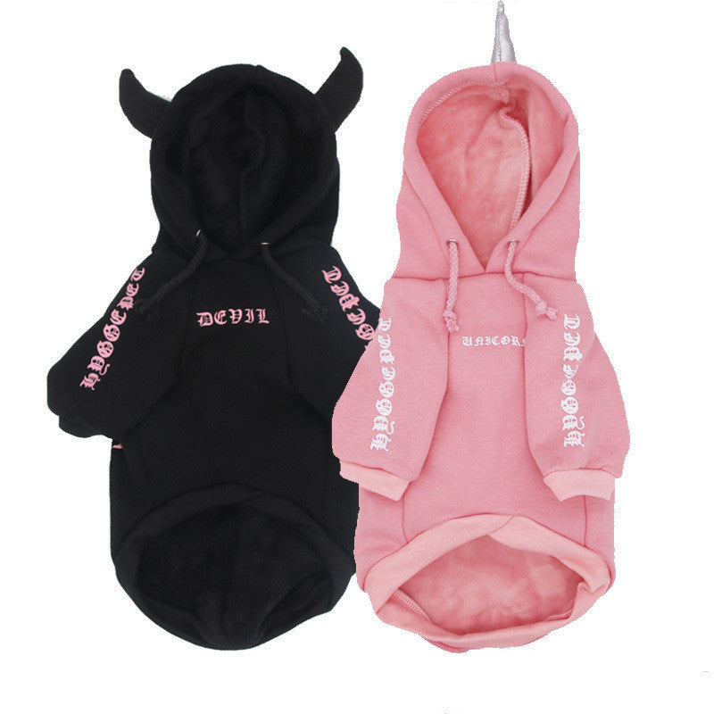 Pet clothes halloween plus fleece sweater
