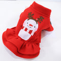 Christmas dog autumn and winter clothes