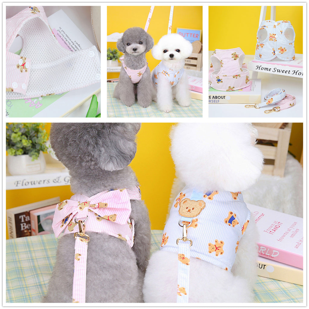 Pet Clothing Dog Couple Chest Strap Rope